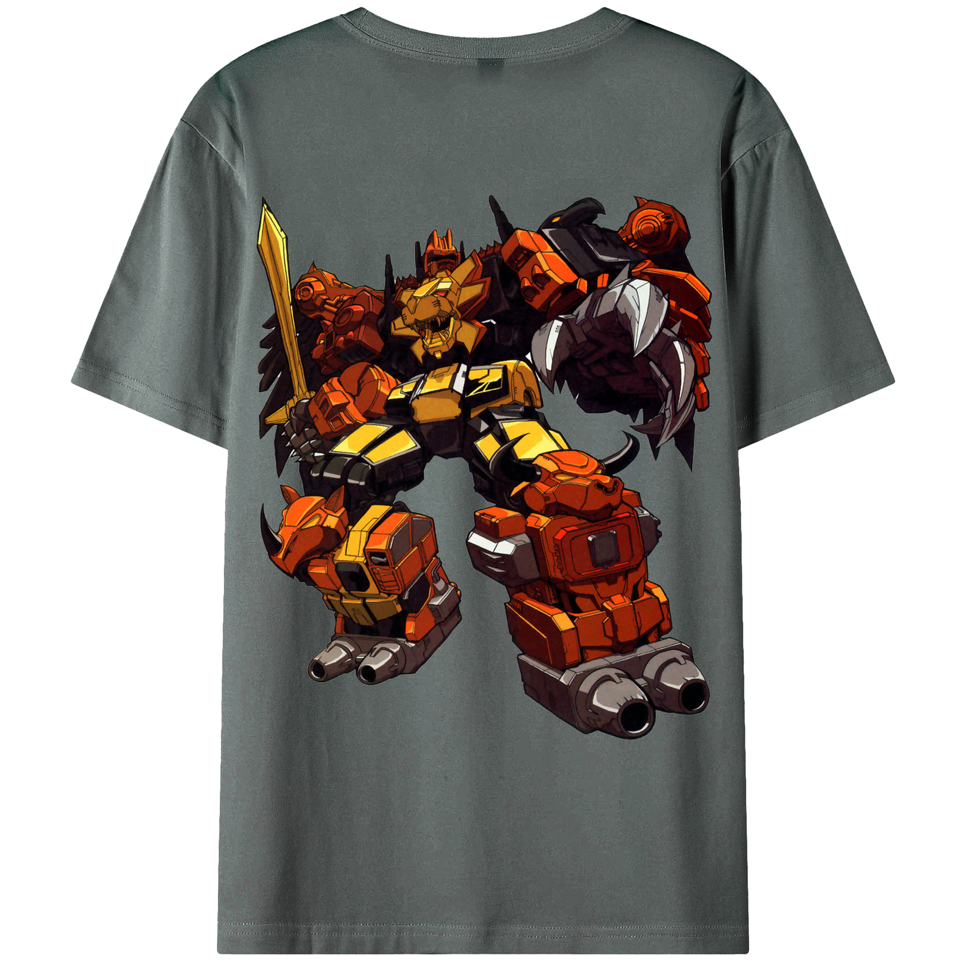 （画像用）  綿100％ メンズ半袖Tシャツ（バックプリント） 通気性